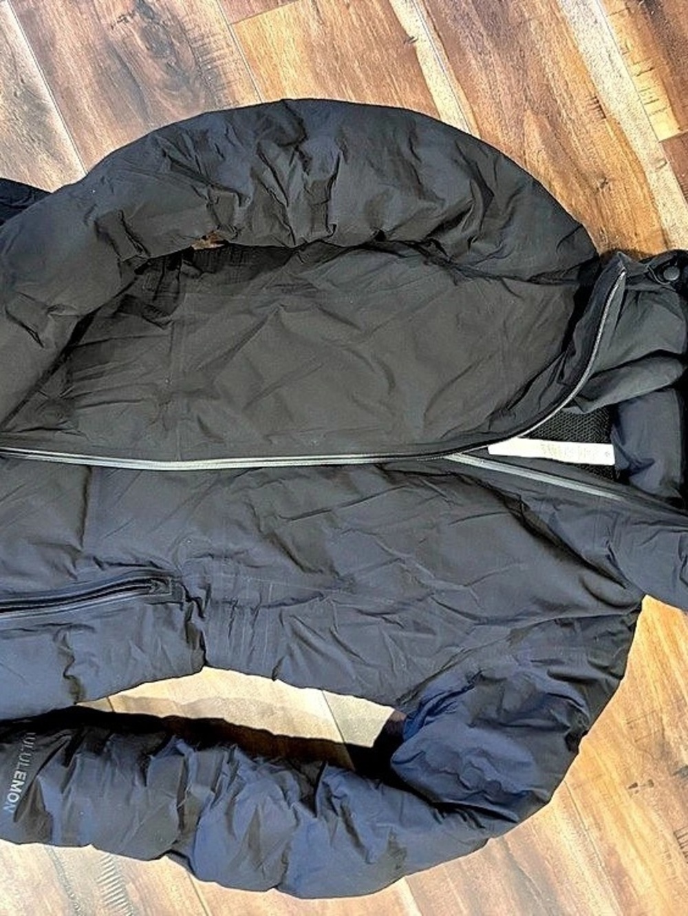 lululemon Wunder Puff Long Jacket Black Puffer Jacket